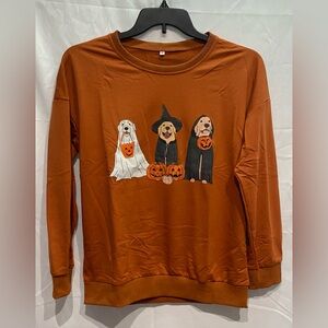 New Halloween Dog Sweatshirt Size Medium